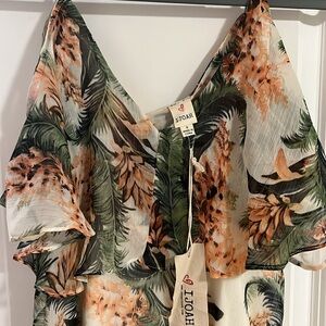 IJOAH Tropical Sundress Small NWT